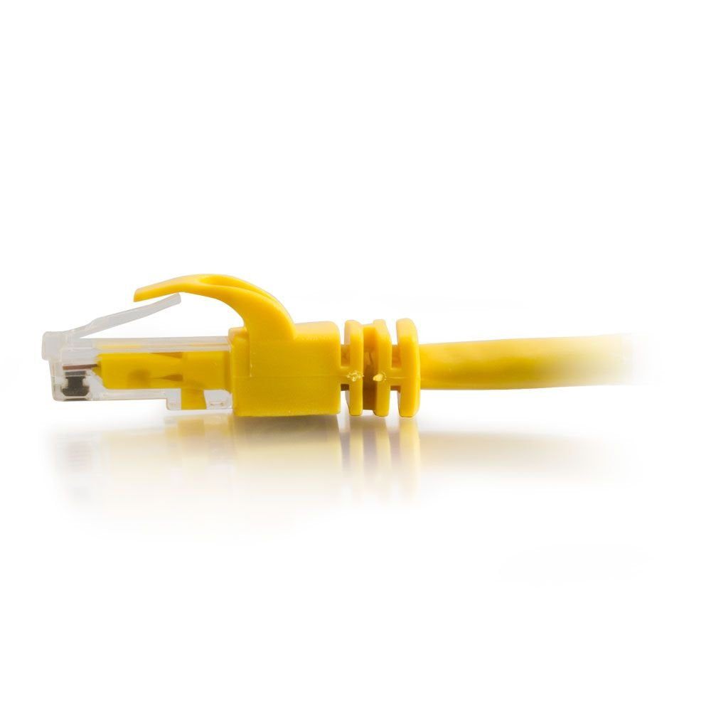 C2G 27871 Cat6 Snagless Unshielded (Utp) Crossover Patch Cable, Yellow (3 Feet, 0.91 Meters)
