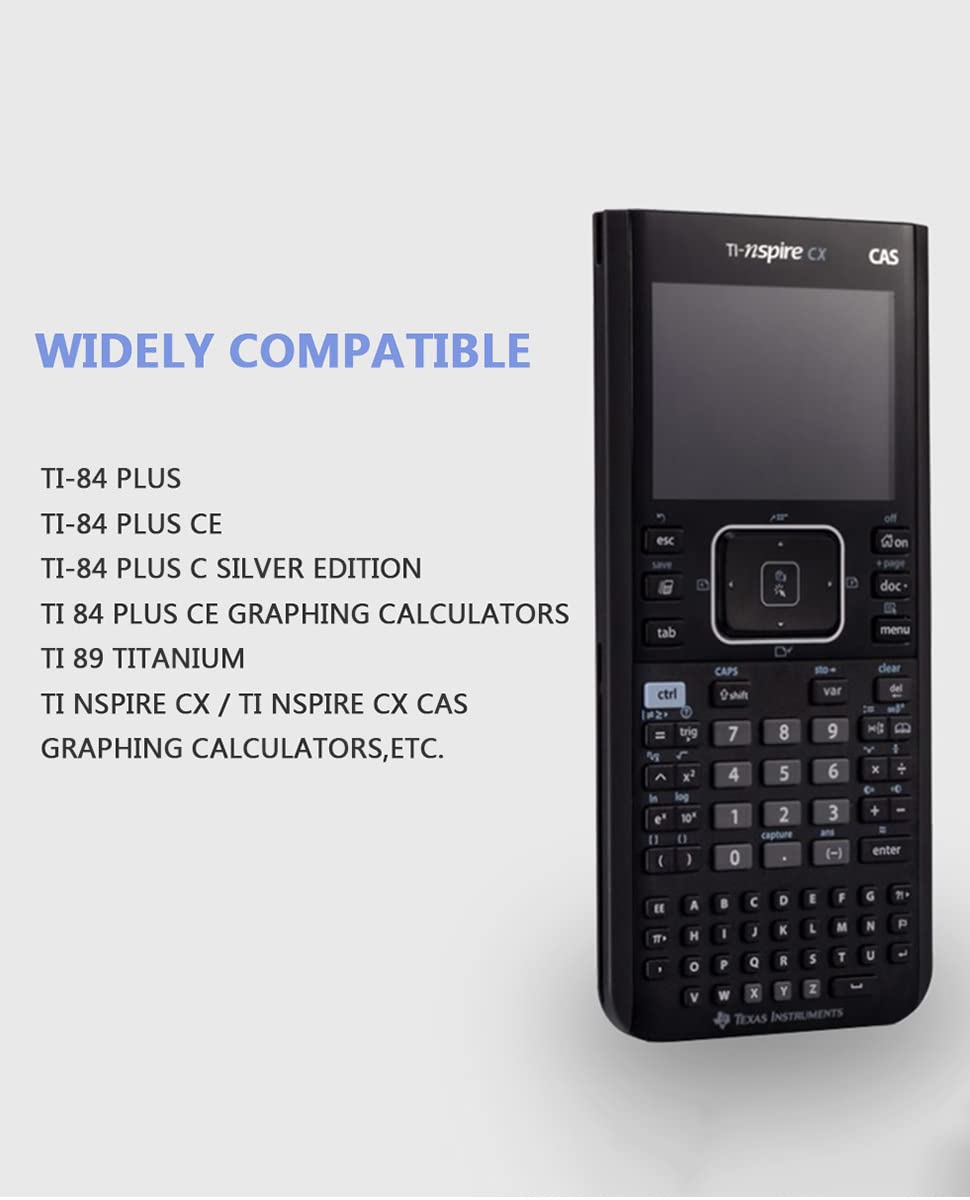 3Ft Usb Power Charger Cable Wall Ac Adapter For Texas Instruments Calculators Ti 84 Plus Ce Graphing Calculator Ti 84 Plus C Sil