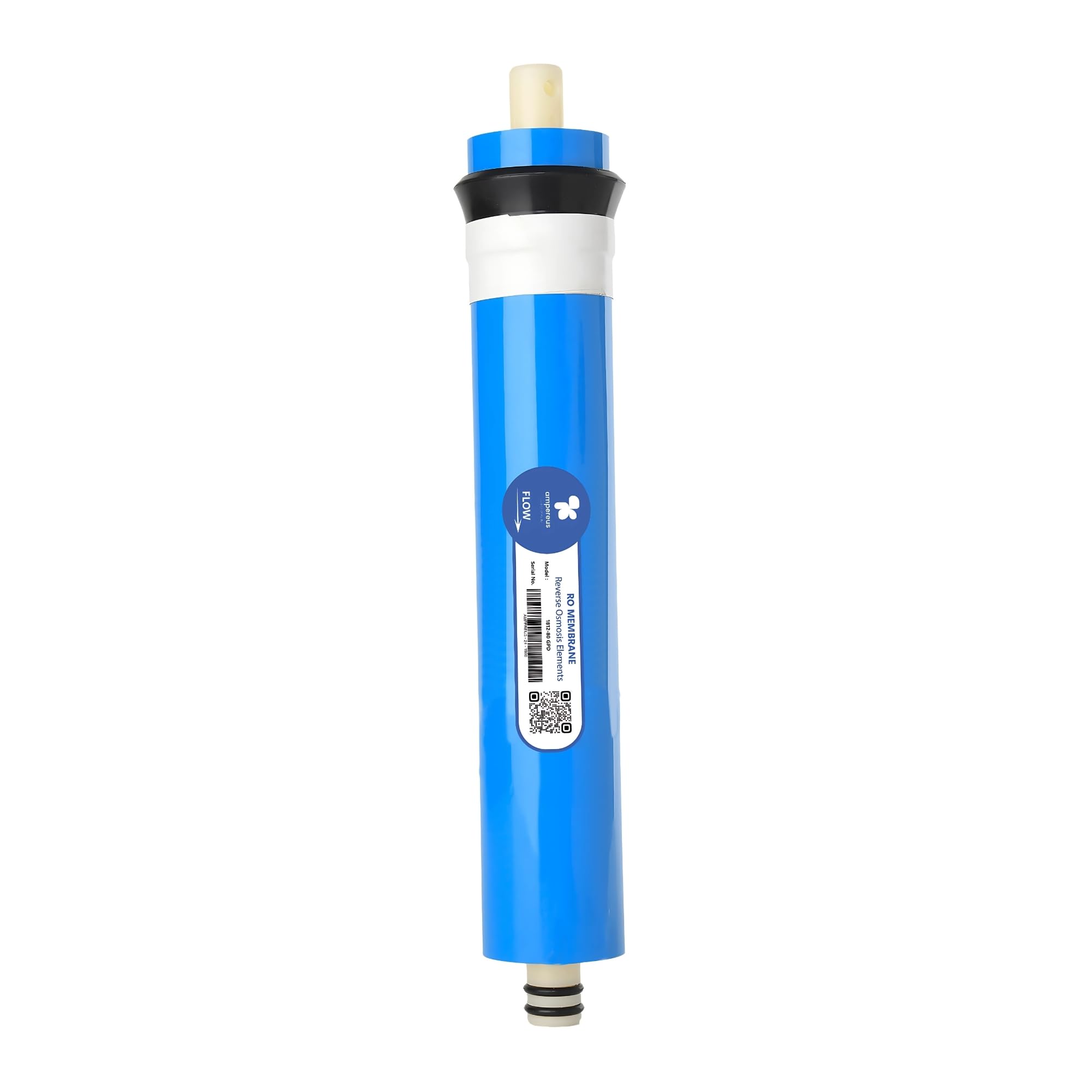 Ampereus Ro Membrane For Water Purifier | High Efficiency 80 Gpd Membrane Filter For Clean & Safe Drinking Water | Compatible Wi