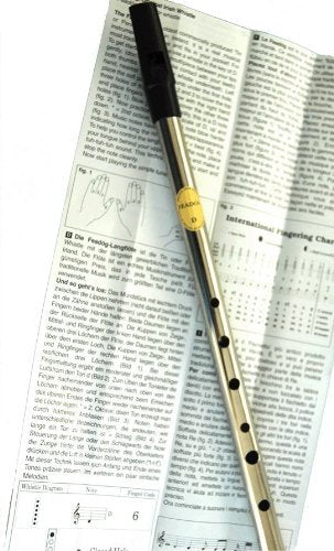 Feadog Tin Whistle Nickle Key Of ''D''
