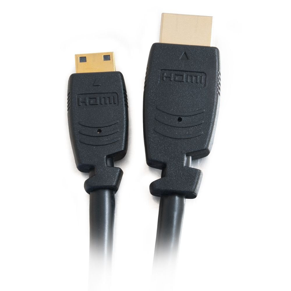 C2G Mini Hdmi To Hdmi, 4K, High Speed Hdmi Cable, Ethernet, Velocity, 60Hz, 3.28 Feet (1 Meter), Black, Cables To Go 40162