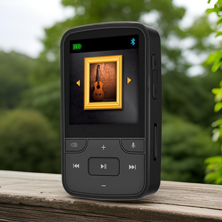 Samvix Glasba 64Gb Kosher Mp3 Player With Bluetooth And Samvix Books (Black)