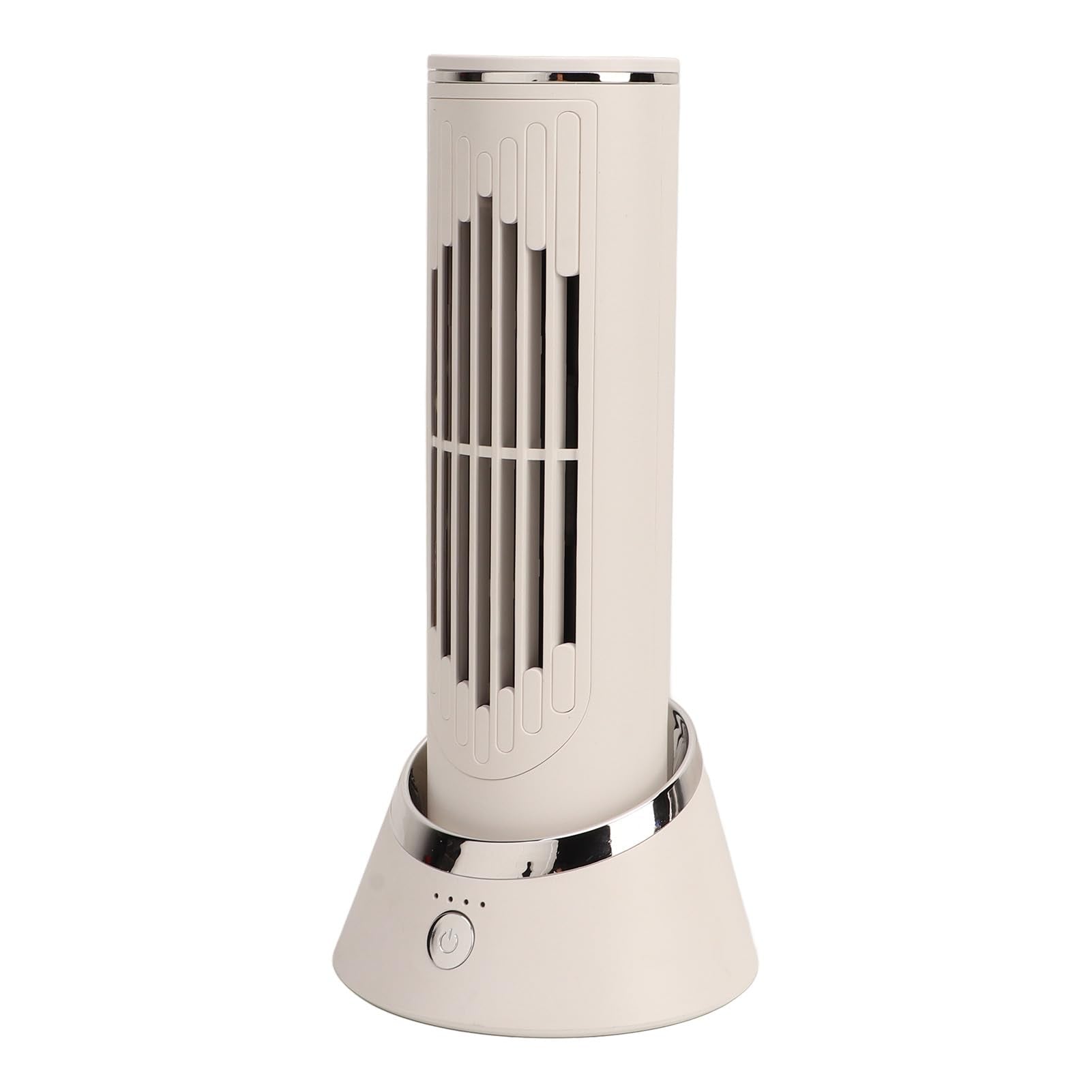 Yunir Tower Fan, Quiet 3 Speeds Bladeless Rotating, Tower Fan For Bedroom, Usb Portable Standing Fan, Standing Fan For Bedroom F