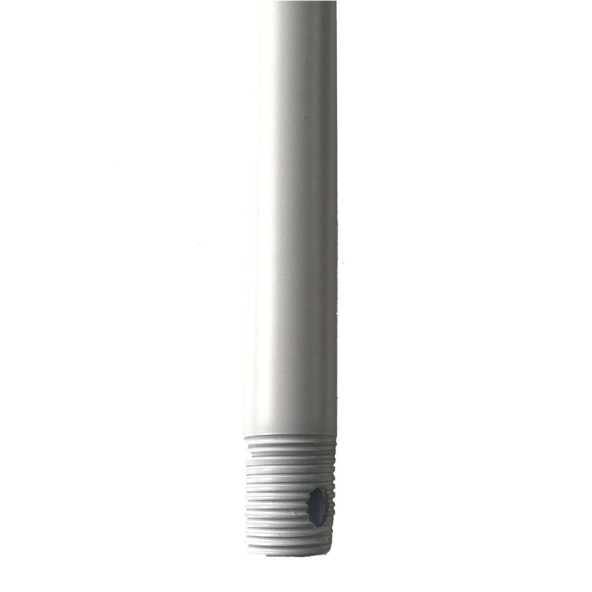 72In Ceiling Fan Extension Downrod In Matte White For Modern Forms Smart Fans