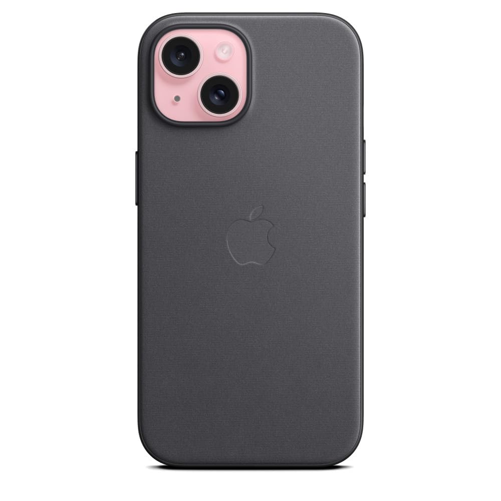 Apple iPhone 15 FineWoven Case with MagSafe   Black