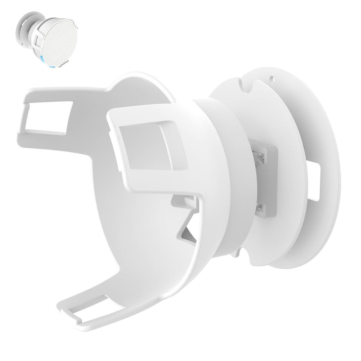 Kosnail Echo Pop Stand, Wall Mount Holder For Echo Pop With Cable Management Shelf For Space Saving And Easy Access   Perfect Br