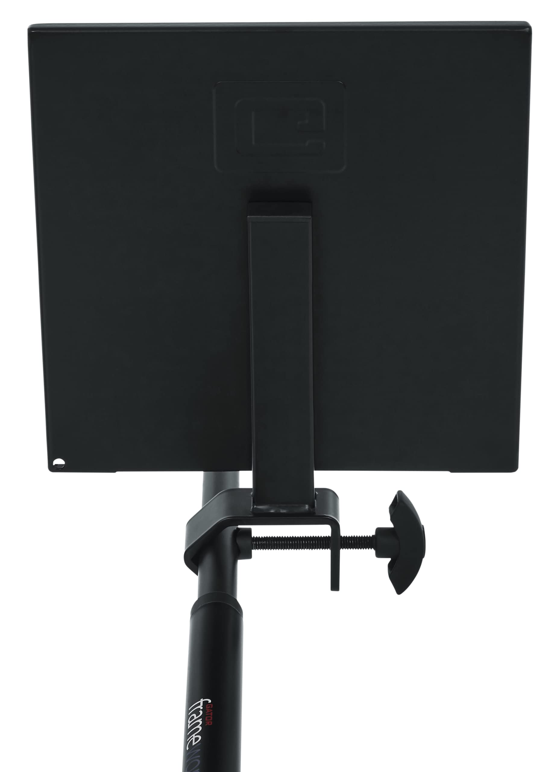 Gator Set Of 2 Microphone Stand Clamp On Utility Shelf 9'' X 9'' Surface Area With 10 Pound Weight Capacity (Gfw Shelf0909 2Pk)