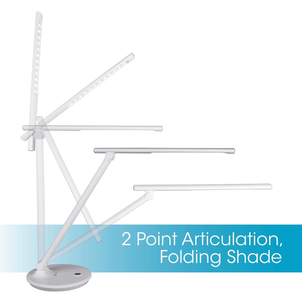 Ottlite Emerge Led Desk Lamp With 2.1A Usb Charging Port
