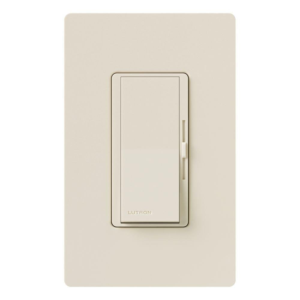 Lutron Diva Quiet 3 Speed Fan Control, 1.5 Amp Single Pole/3 Way With Wallplate, Dvwfsq Fh La, Light Almond