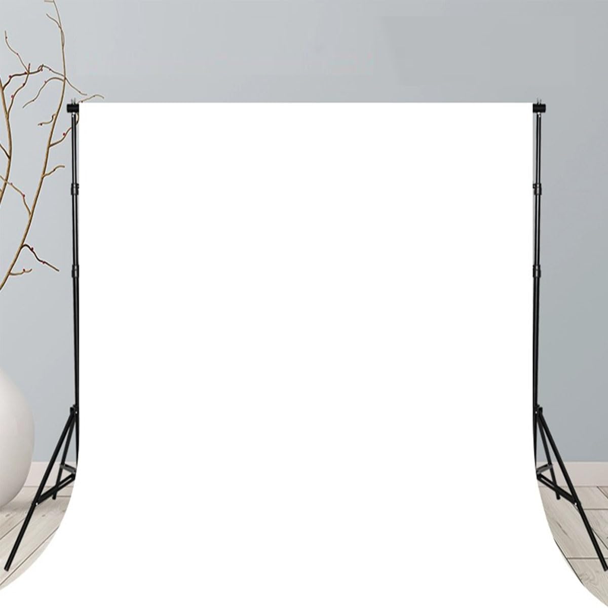 6X9Ft Solid White Chromakey Photography Backdrop Video Studio White Portrait Background For Photo Studio Prop