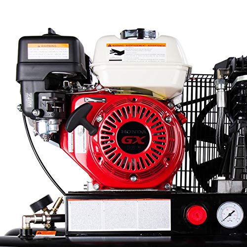 Metabo Hpt Air Compressor, Wheeled, 8-Gallon, Gas Powered, Honda Gx Engine (Ec2510E)