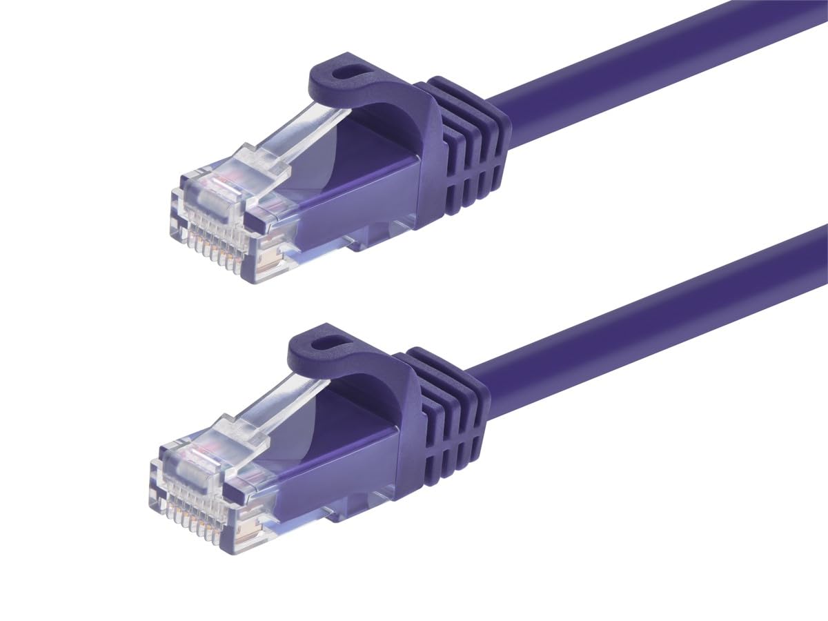 Cat5E 24Awg Utp Patch Cable_ 1Ft Purpl