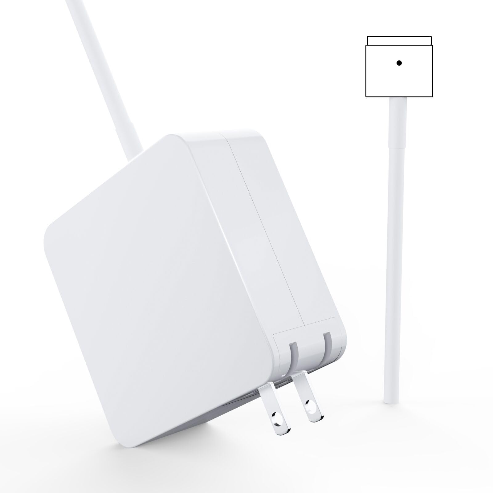 Mac Book Air Charger,Replacement For Mac Air Ac 45W Power T Tip Shape Connector, For Mac Book Air 11 Inch And 13 Inch(Between 20