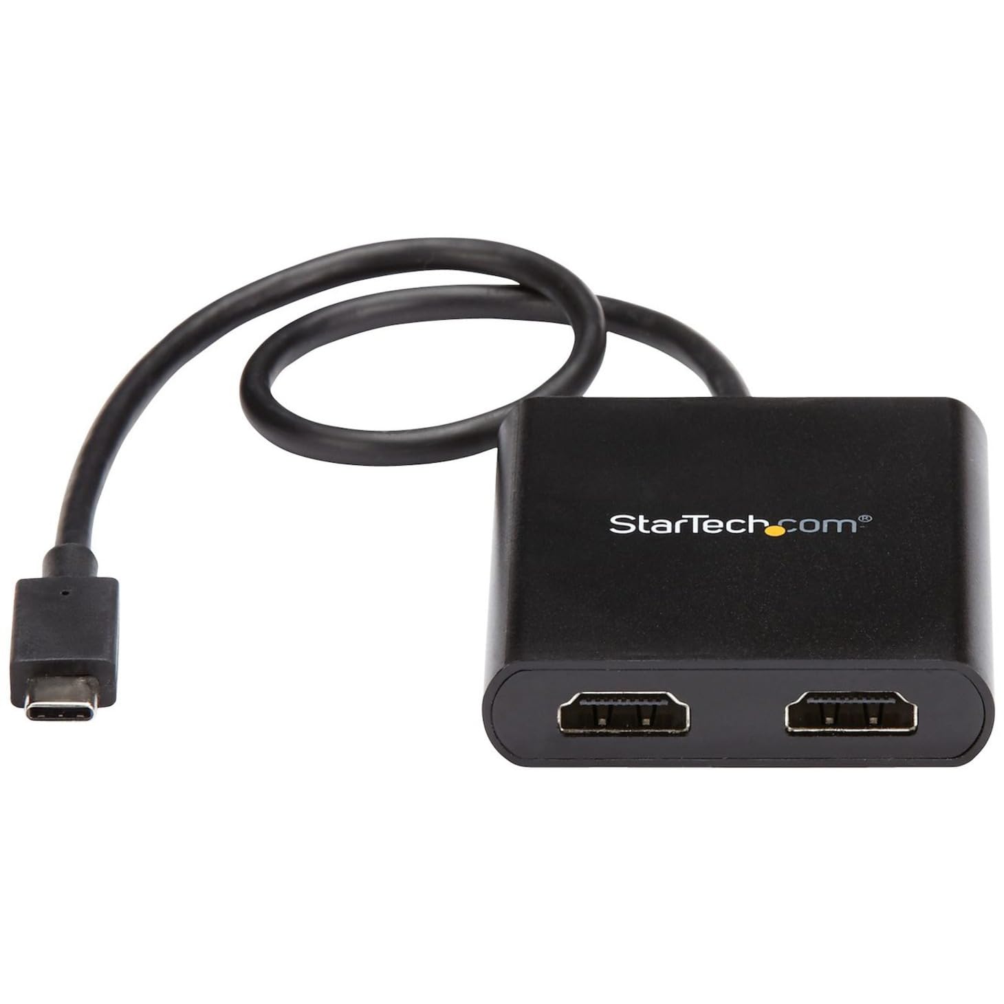 Startech.Com Usb C To Dual Hdmi Adapter, Usb Type C Multi Monitor Mst Hub, Dual 4K 30Hz/1080P 60Hz Hdmi Laptop Display Extender