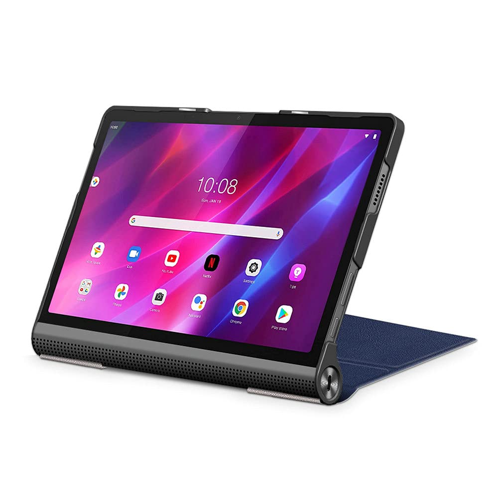 Kepuch Custer Case For Lenovo Yoga Tab 11'' Yt J706F,Ultra Thin Pu Leather Hard Shell Cover For Lenovo Yoga Tab 11'' Yt J706F