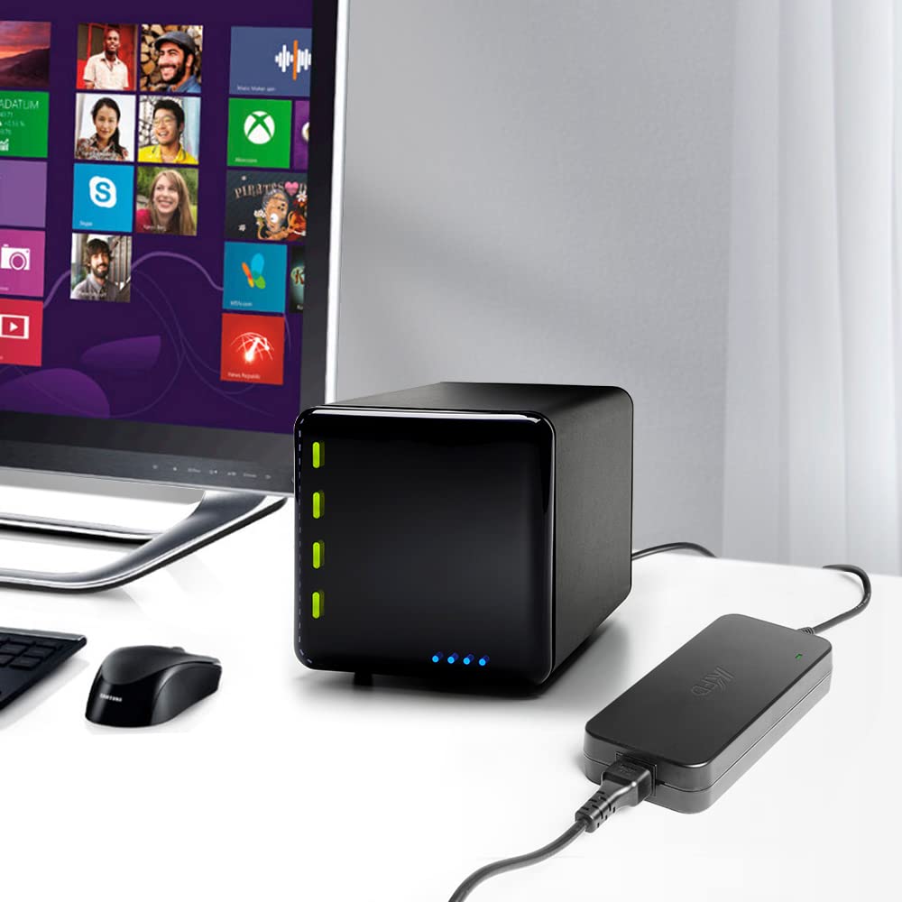 [Ul Listed]Kfd 150W 12V Ac Adapter For Drobo Drobofs, S, 5D, 5Dt, 5N, 5N2, 5C 5D3 5 Bay 4 Bay Array Network Storage Dr 5X 1P11 Das Hard Disk Drive Hdd Nas Charger Fsp150 Ahan1 Drobo Power Supply Cord