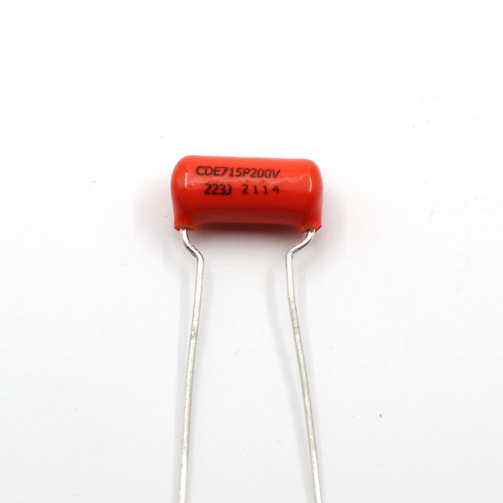 (4X) Bourns 500K Long Split Shaft Audio Potentiometers + (2X) .022Uf Orange Drop Capacitors   For Electric Guitar