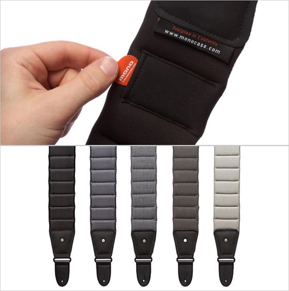 Mono Betty Guitar Strap Short   Black