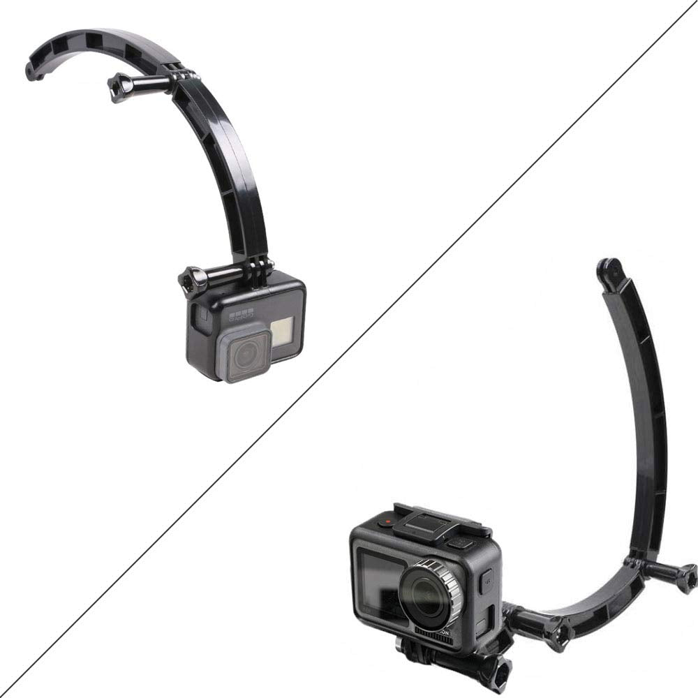 Octinpris 3 In 1 Curved Arced Extension Arms In Different Lengths(7.5/13.5/19.5Cm) Compatible For Gopro Series, Sjcams, Geekpro And Other Action Cams Ect.