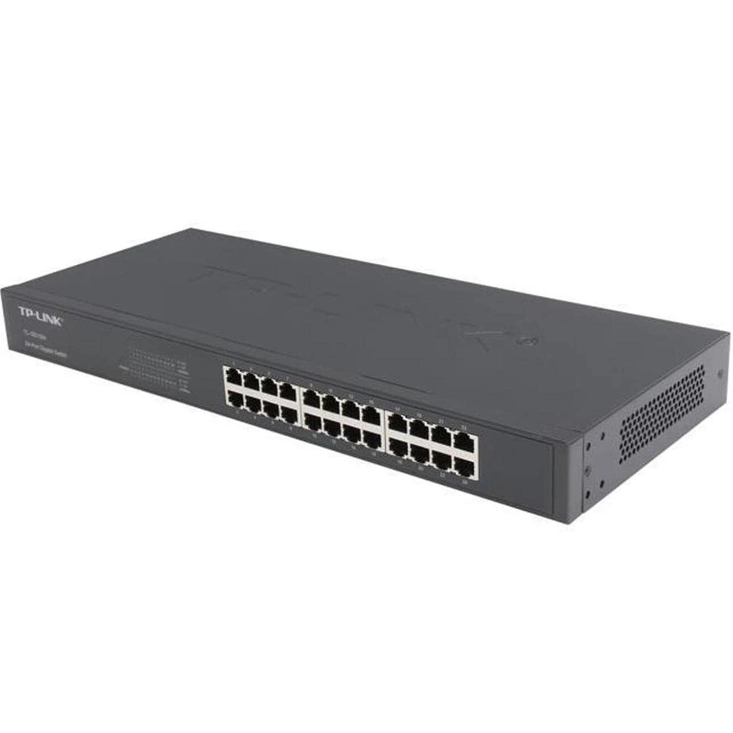 Tp Link Tl Sg1024 | 24 Port Gigabit Ethernet Switch | Plug And Play | Sturdy Metal W/Shielded Ports | Rackmount | Fanless | 3 Ye