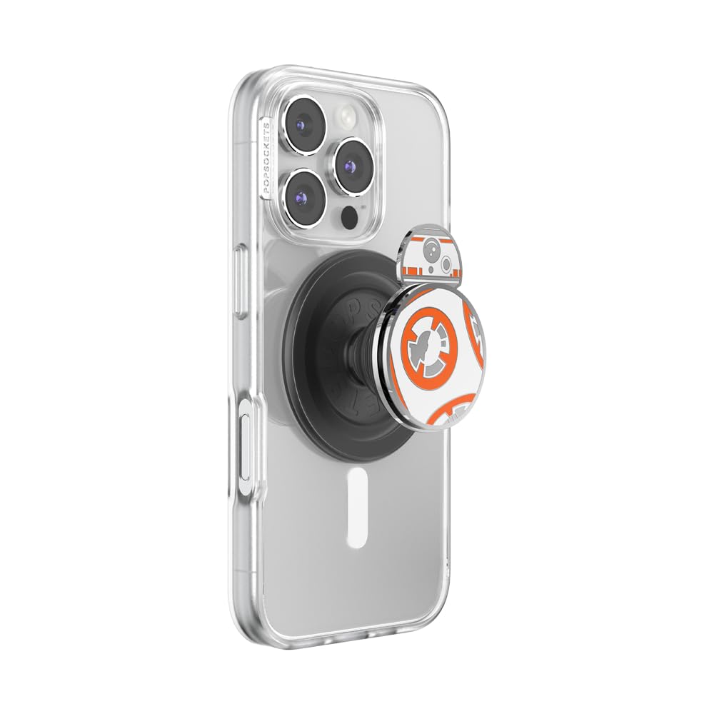 PopSockets Phone Grip for MagSafe with Kickstand, Magnetic Stand, Swappable Top, Secure Hold for iPhone MagSafe Cases, Phone & T
