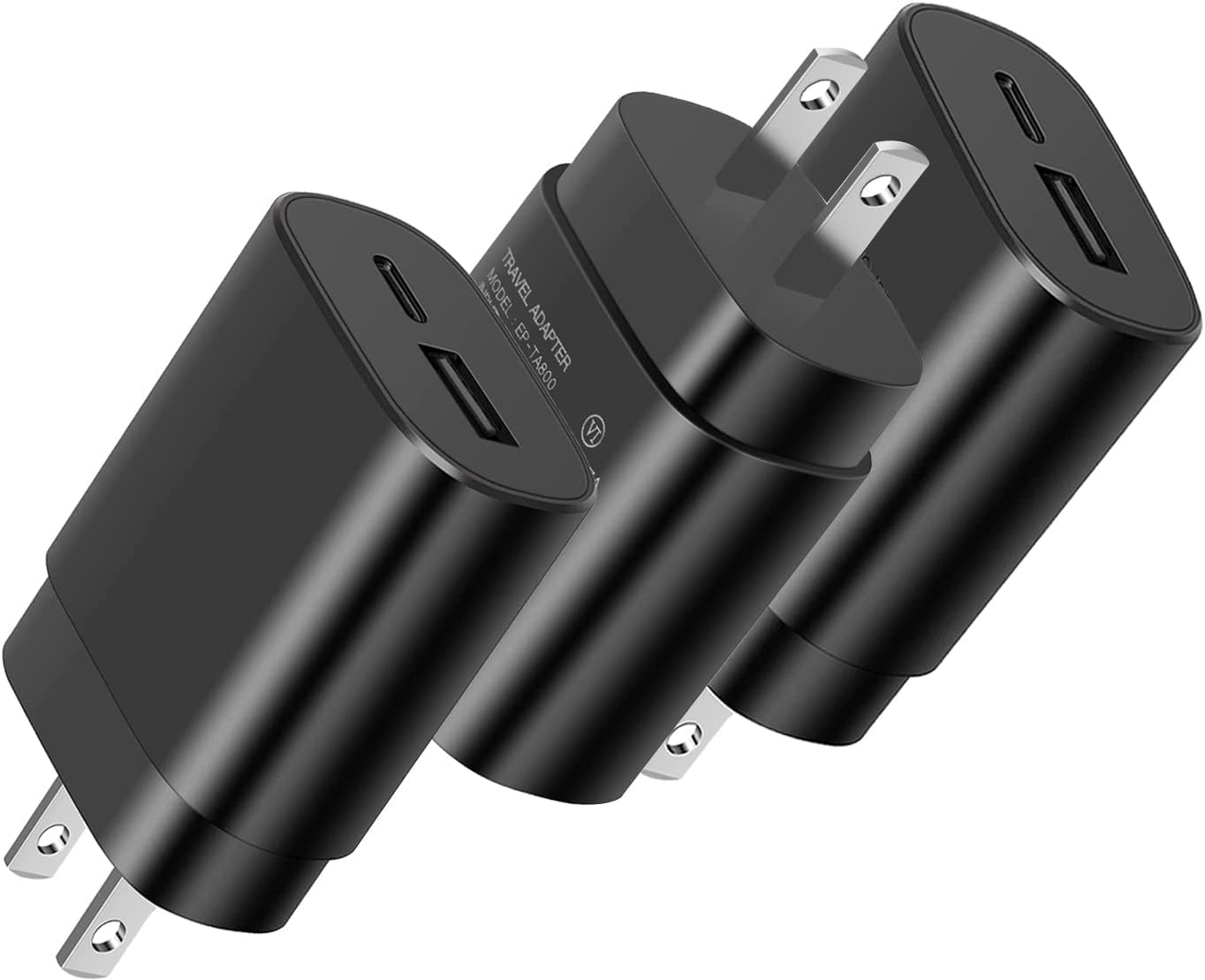 Jascenic C Charger Block, 25W Super Fast Charger Jascenic C Block Compatible Samsung Galaxy S22/S21/S20 Ultra/S21+/S20Fe/S10+/A7