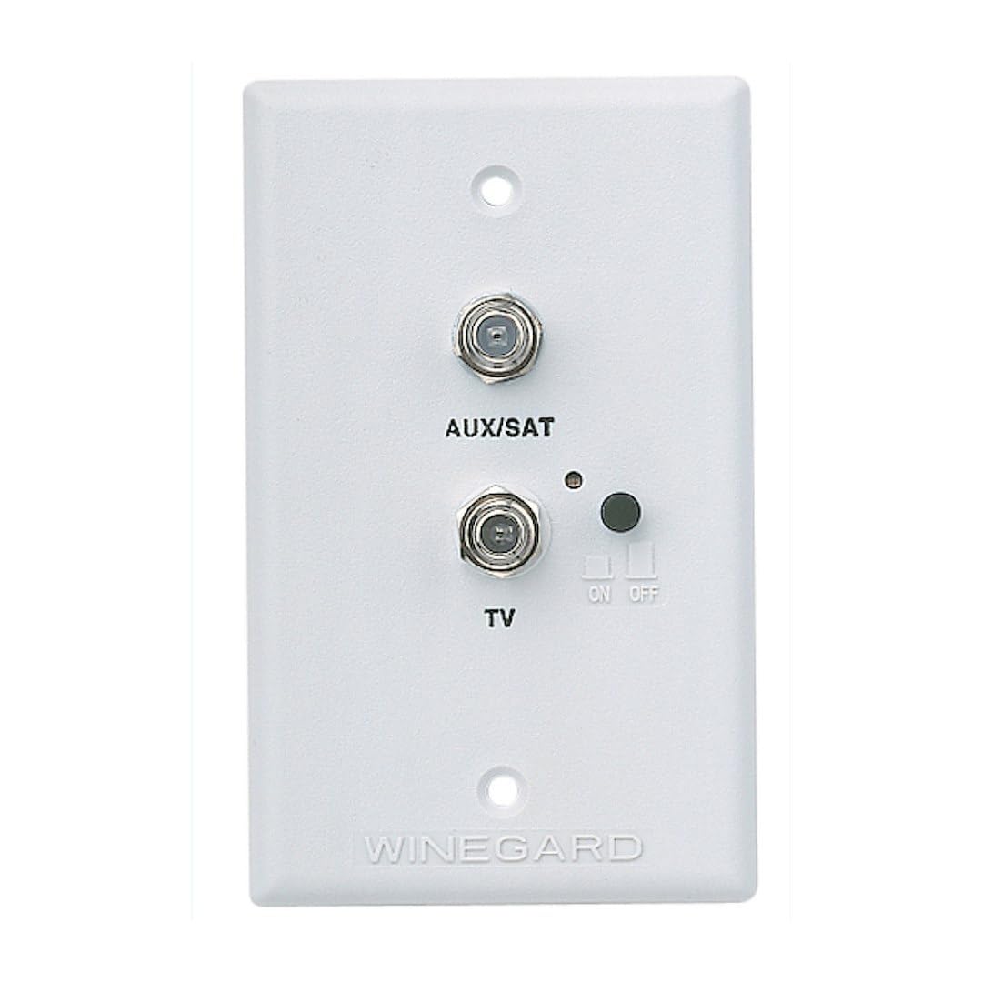 Winegard Company Rv 7542 Wall Plate/Power Supply White