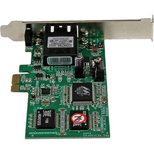 Startech.Com Pci Express (Pcie) Gigabit Ethernet Multimode Sc Fiber Network Card Adapter Nic   550M   Pcie Gbe Fiber Optic Netwo