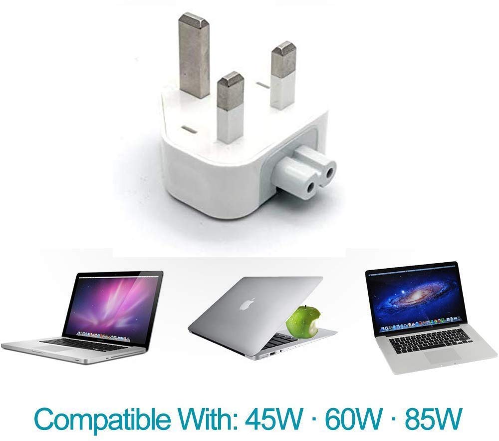 Mac Ac Power Charger Adapter United Kingdom Wall Plug Duckhead, Seoyo Converter Travel Charger Uk Standard Adapter Compatible Wi