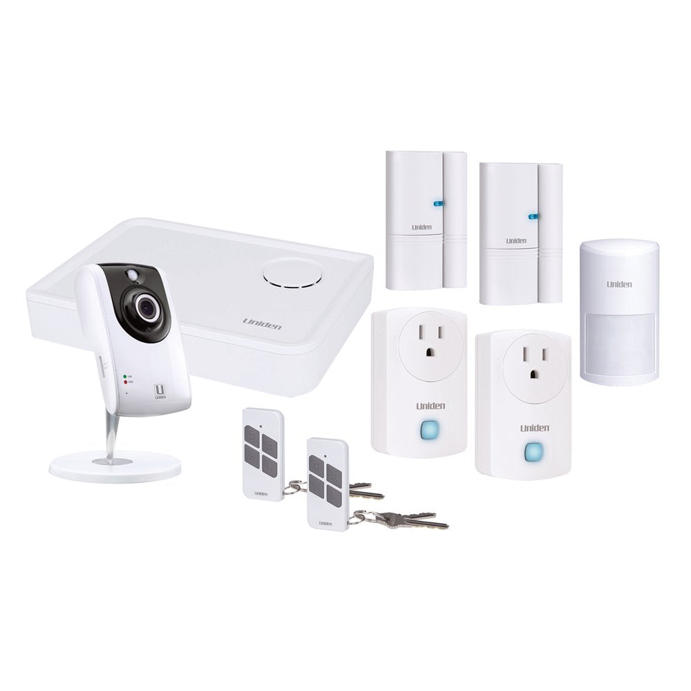 Uniden Hc84 Video Surveillance Uniden Smart Home Security System, White (Hc84)