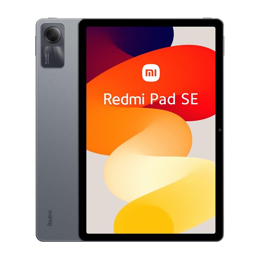 Xiaomi Redmi Pad Se (128Gb + 4Gb) Wifi 11' Octa Core 4 Speakers Dolby Atmos 8000Mah Bluetooth 5.3 8Mp (Graphite Gray)