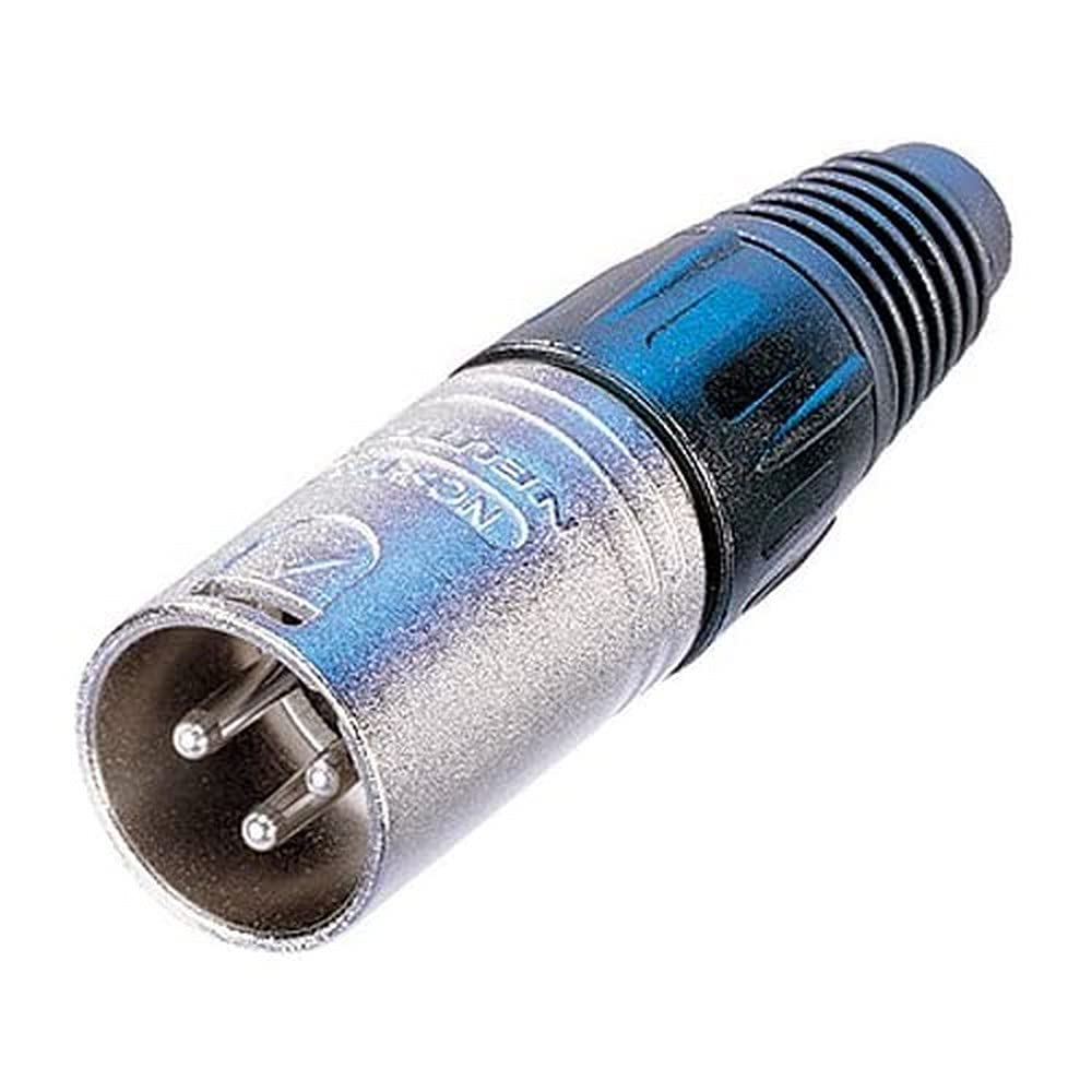 Neutrik NC5MX Male 5 Pin XLR Line Connector, Black/Silver