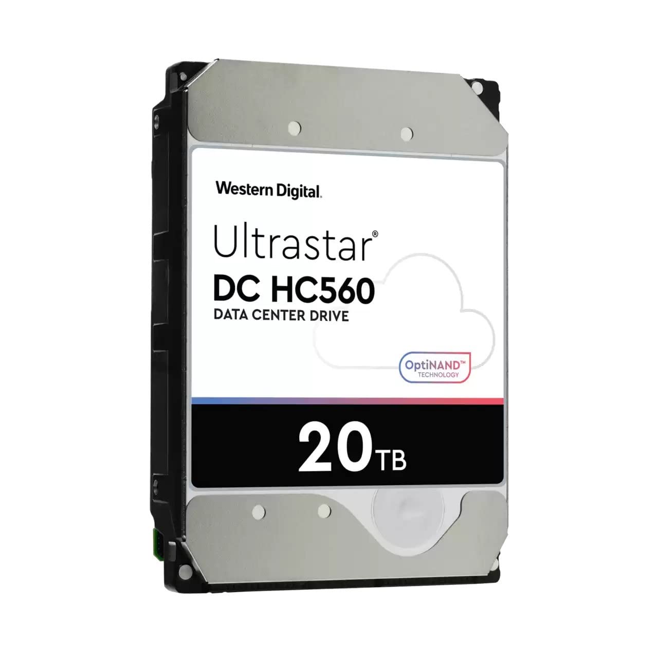 Wd Ultrastar Dc Hc560 Wuh722020Ale6L4 20 Tb Hard Drive - 3.5 Internal - Sata [Sata/600] - Conventional Magnetic Recording [Cmr]