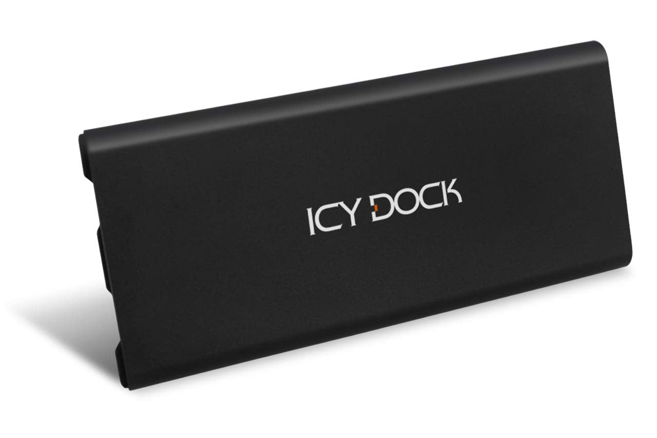 ICY Box Boitier Externe Pour SSD M.2 NVMe Icy Dock MB861U31 USB 3.2 Type C (Noir), MB861U31-1M2B