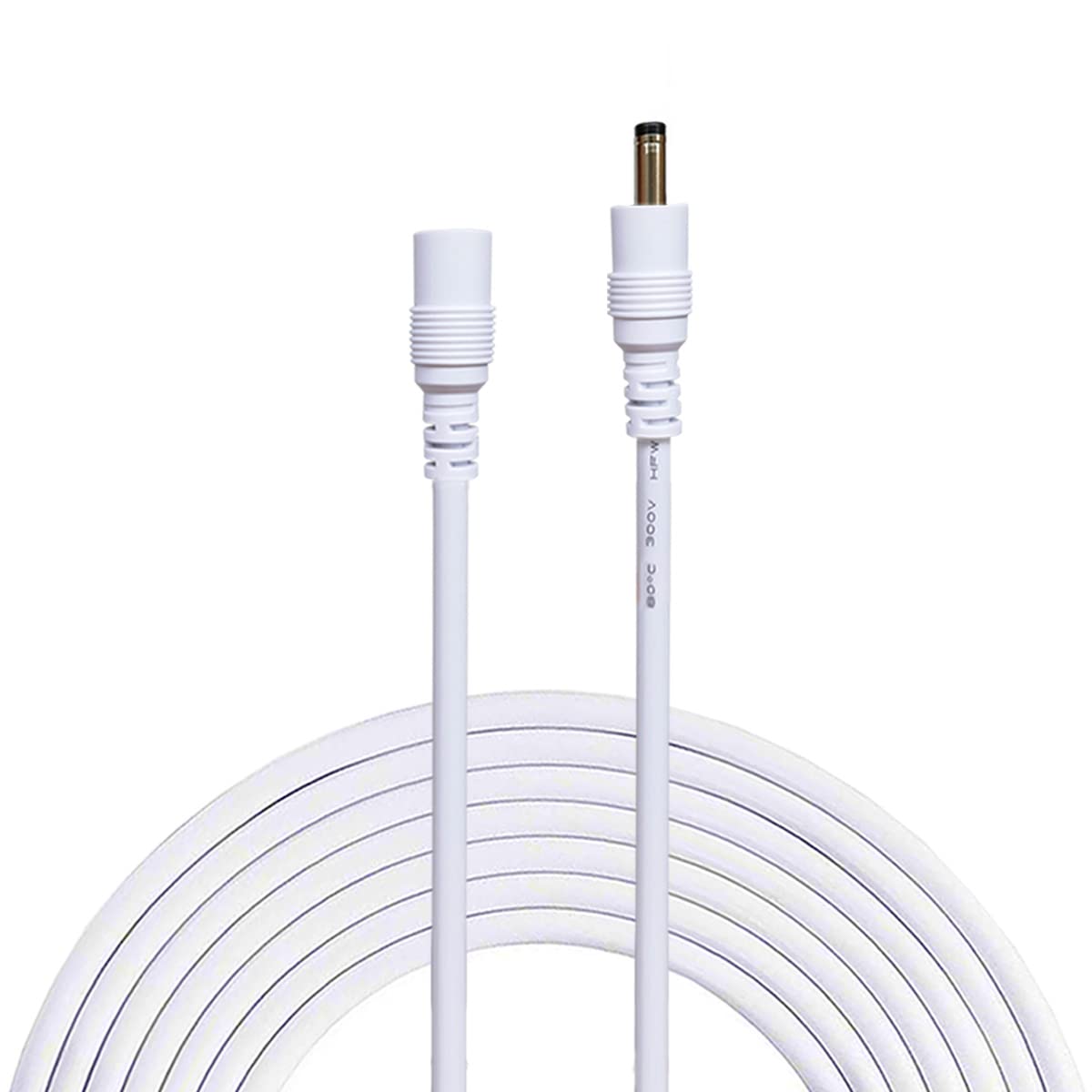 Liwinting 5M/16.4Feet Dc Power Adapter Extension Cable, 1.35 Mm X 3.5 Mm Male To Female Jack Dc 5 V Power Adapter Plug Extension