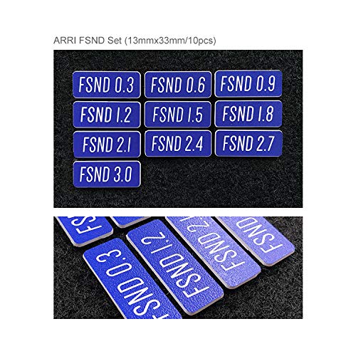 Openmoon Filter Tags Arri Fsnd Set (13 * 33M/10Pcs)
