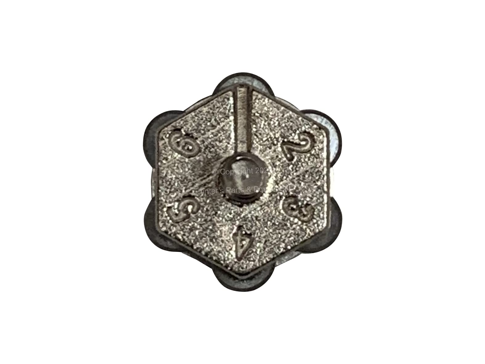 6 Wheel Glass Turret For Onyx 90 Multimedia Cutter