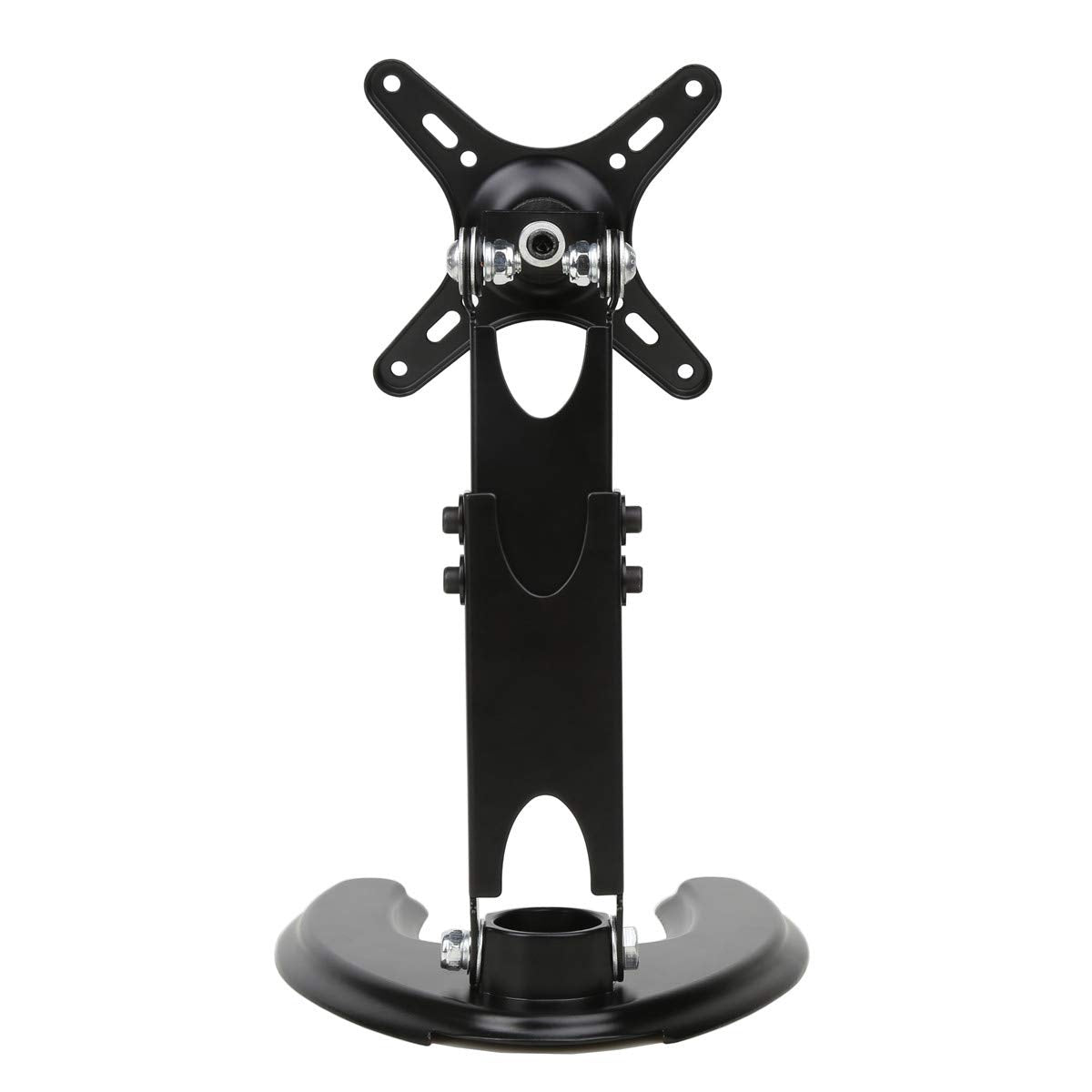 Wearson U Shape 10' to 27'inch 180 Degree Adjustable LCD Monitor Stand Mount Folding VESA Monitor Stand All Metal Body With VESA Hole 75x75mm 100x100mm