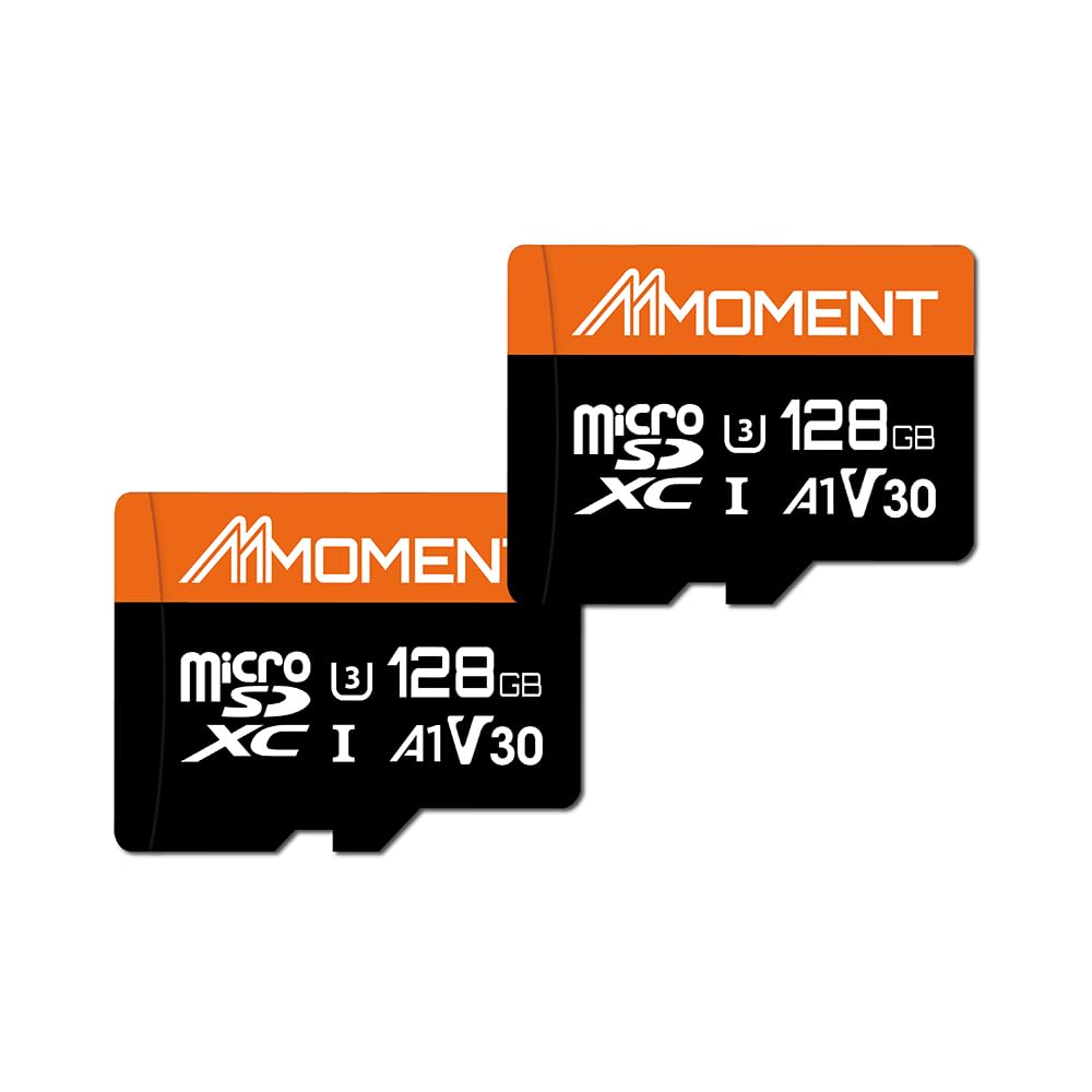 Mmoment 128Gb (2 Pack) Micro Sdxc Card, A1, Uhs I, U3, V30, Class10 Compatible, Read Speed Up To 95 Mb/S,Write Speed Up To 60 Mb