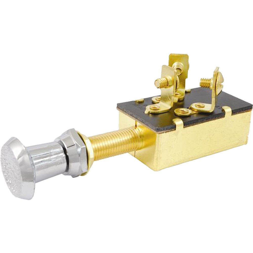 Attwood Push/Pull Switch   Three Position   Off/On/On
