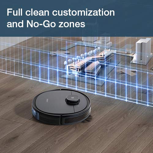 Ecovacs Deebot Ozmo 920 2In1 Mopping Robotic Vacuum With Laser Navigation, No Go Zones, Systematic Cleaning, Multi Floor Mapping