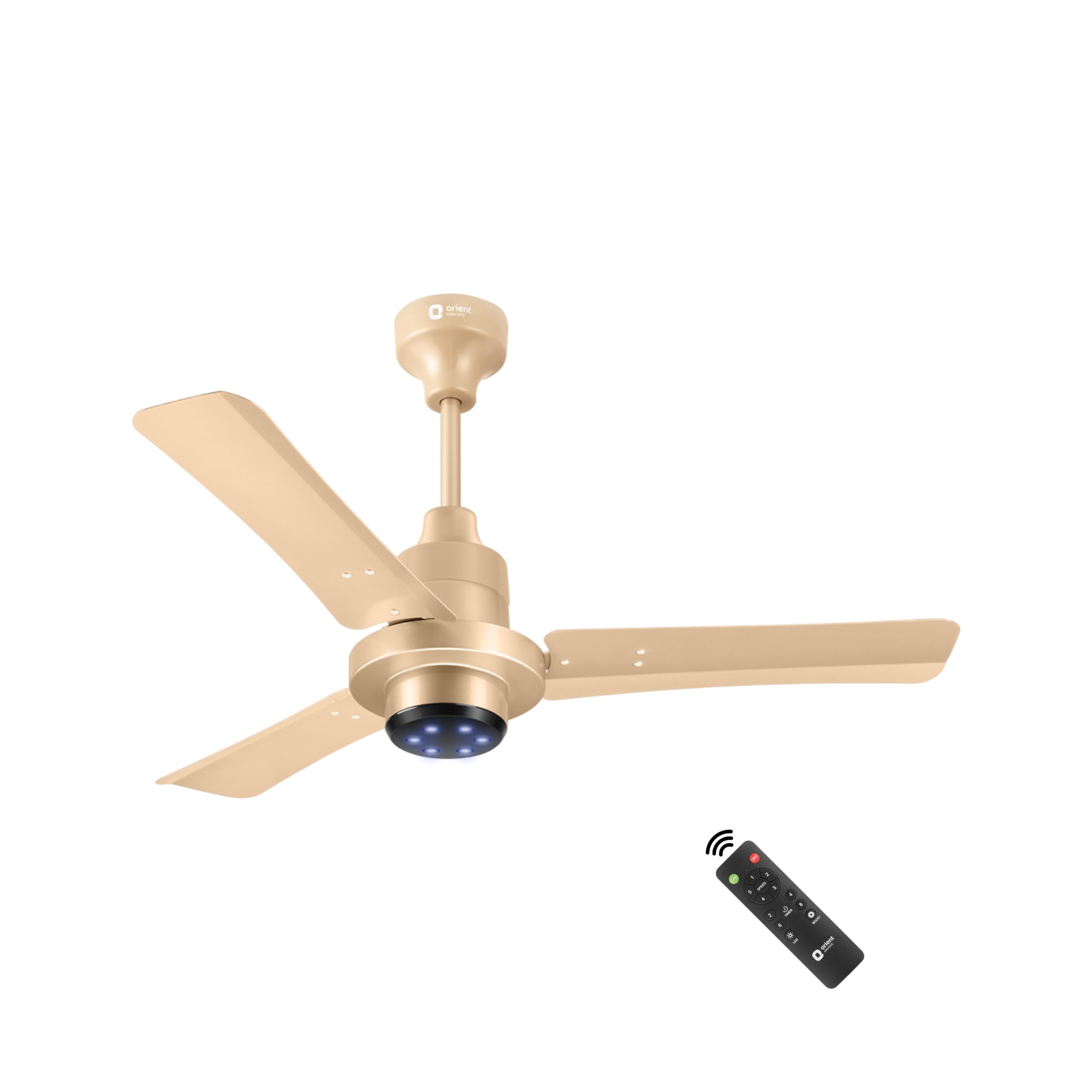 Orient Electric I Tome Pro 900 Mm Bldc Ceiling Fan With Remote | Bee 5Star Rated Energy Saving Fan | 3Year Warranty By Orient