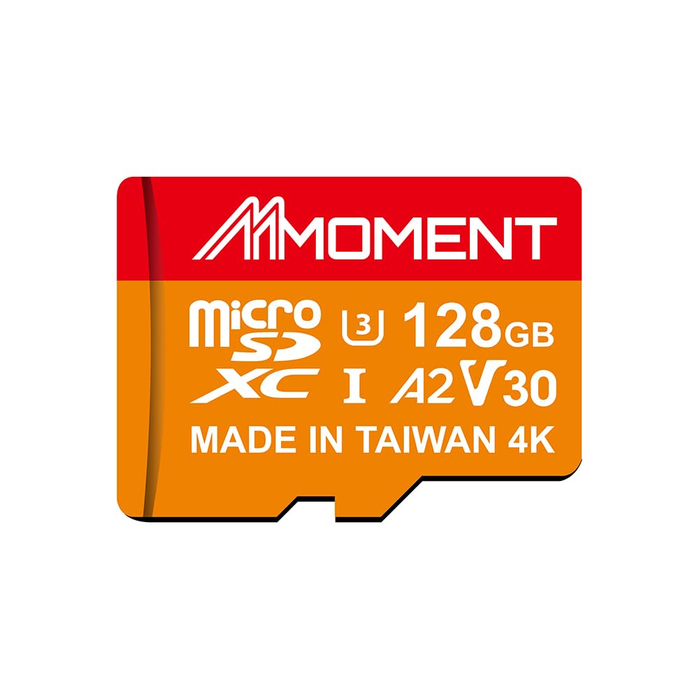 Mmoment 128Gb Micro Sdxc Card Mm23, A2, Uhs I, U3, V30, Class 10 Compatible, Read Speed Up To 160 Mb/S, Write Speed Up To 100 Mb