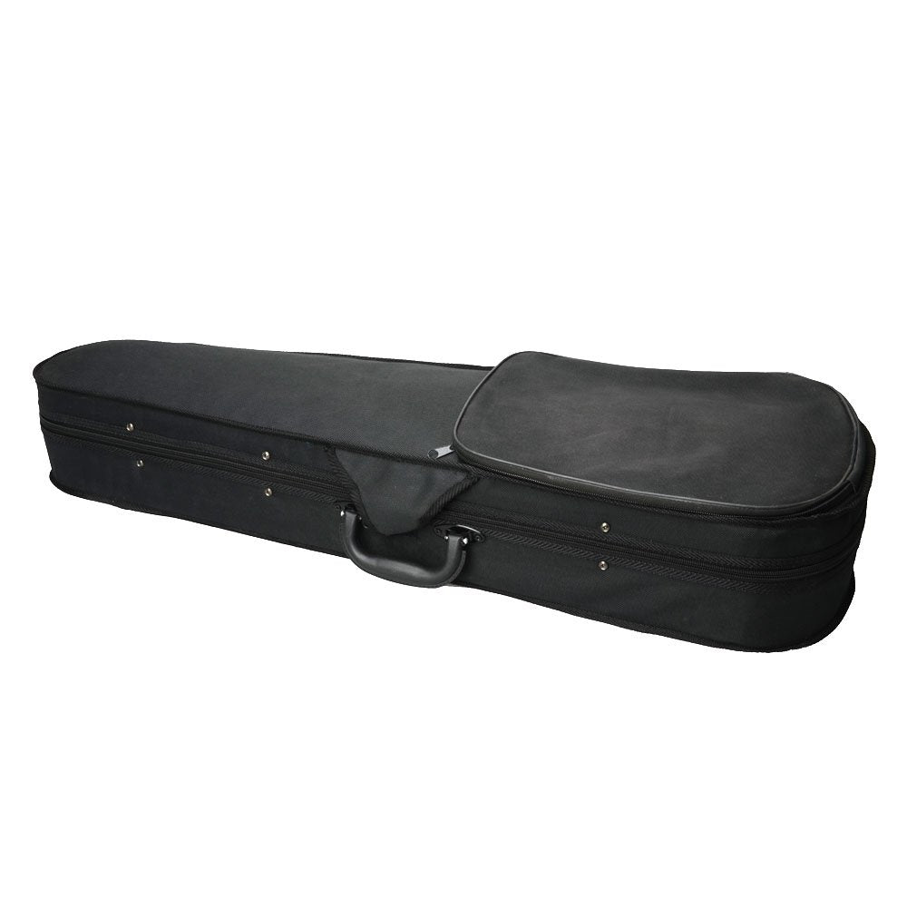 Kcelarec 4/4 Full Size Violin Case Basic Professional Triangular Shape Backpack, Super Light Suspension, Black