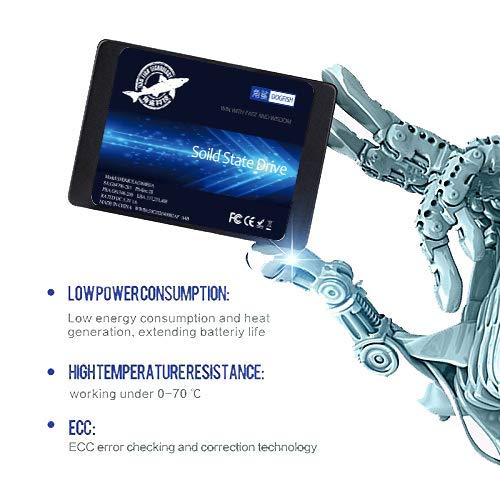 Ssd Sata 2.5'' 250Gb Dogfish Internal Solid State Drive High Performance Hard Drive For Desktop Laptop Sata Iii 6Gb/S Includes S