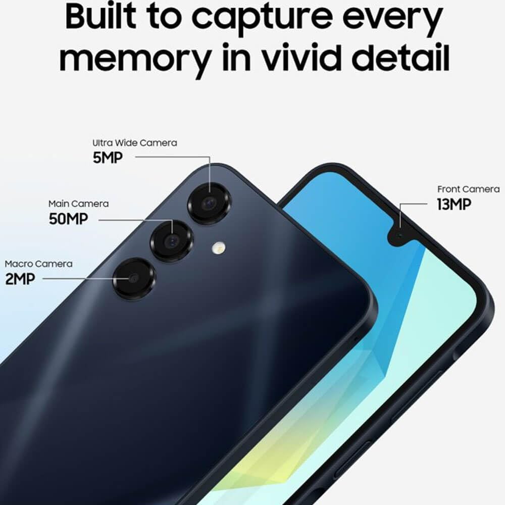 Samsung Galaxy A16 4G Lte (128Gb + 4Gb) (For T-Mobile Mint Tello & Global) Nfc Sm-A165M/Dsn Dual Sim Warranty Latin America 6.7