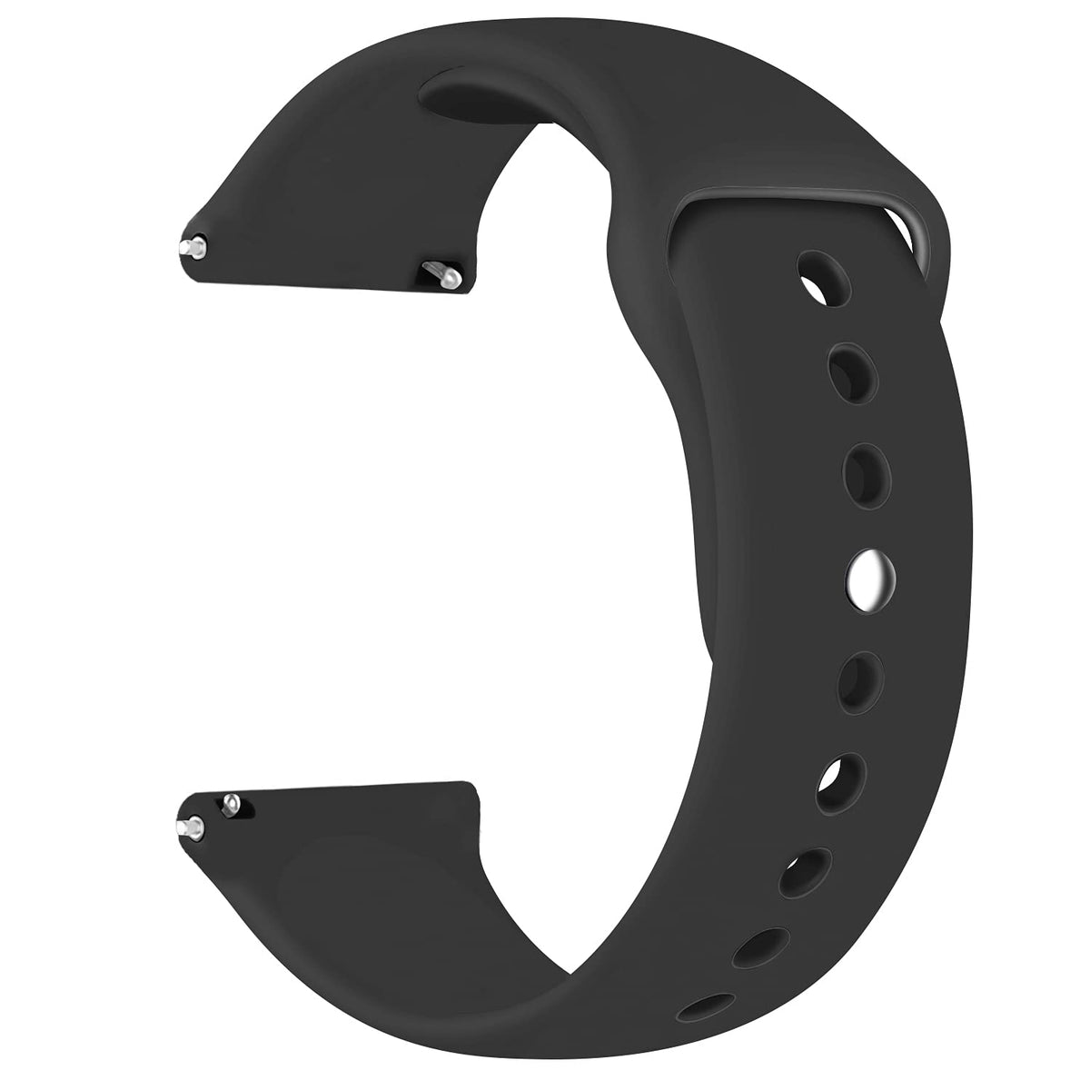 Morsey 22Mm Soft Silicone Watch Bands Compatible For Samsung Galaxy Watch 6 46Mm/Samsung Galaxy Watch 3 45Mm/Gear S3 Frontier/Cl