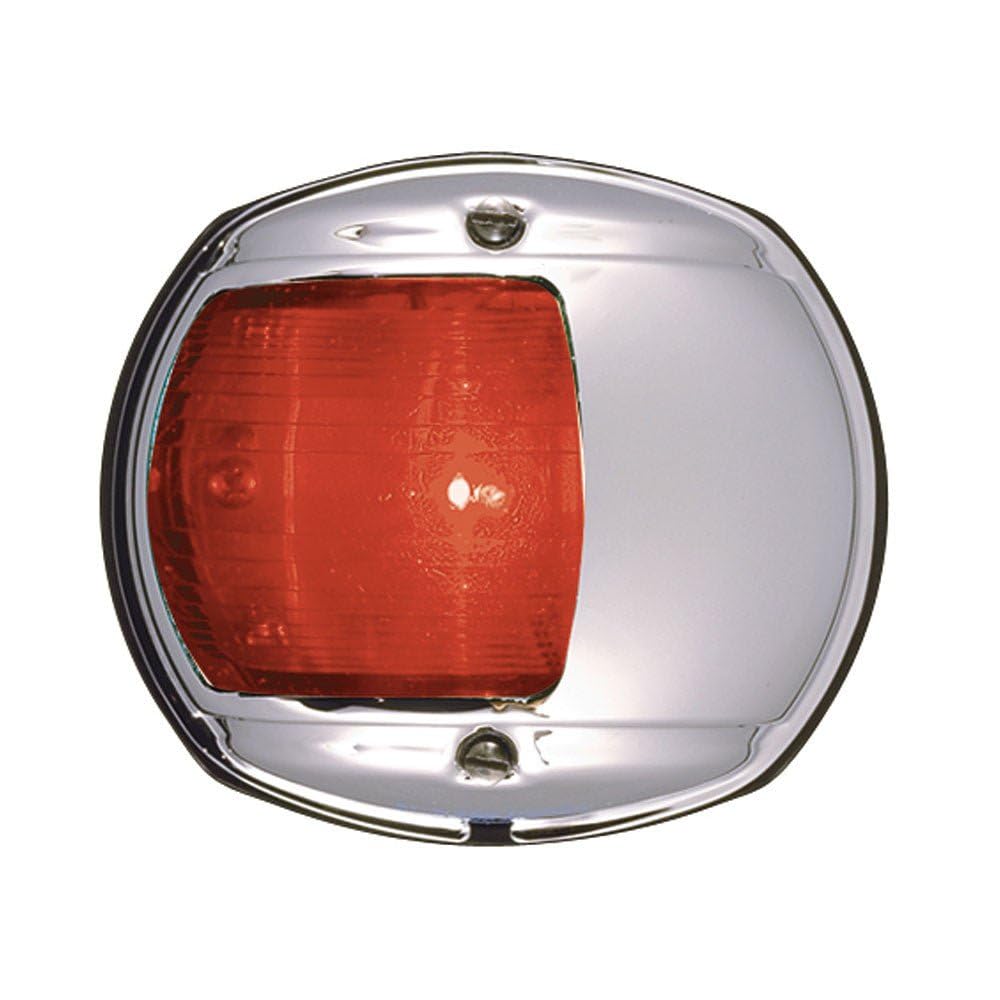 Perko Led Side Light - Red - 12V - Chrome Plated Housing,WBLITB00TLF9NVC