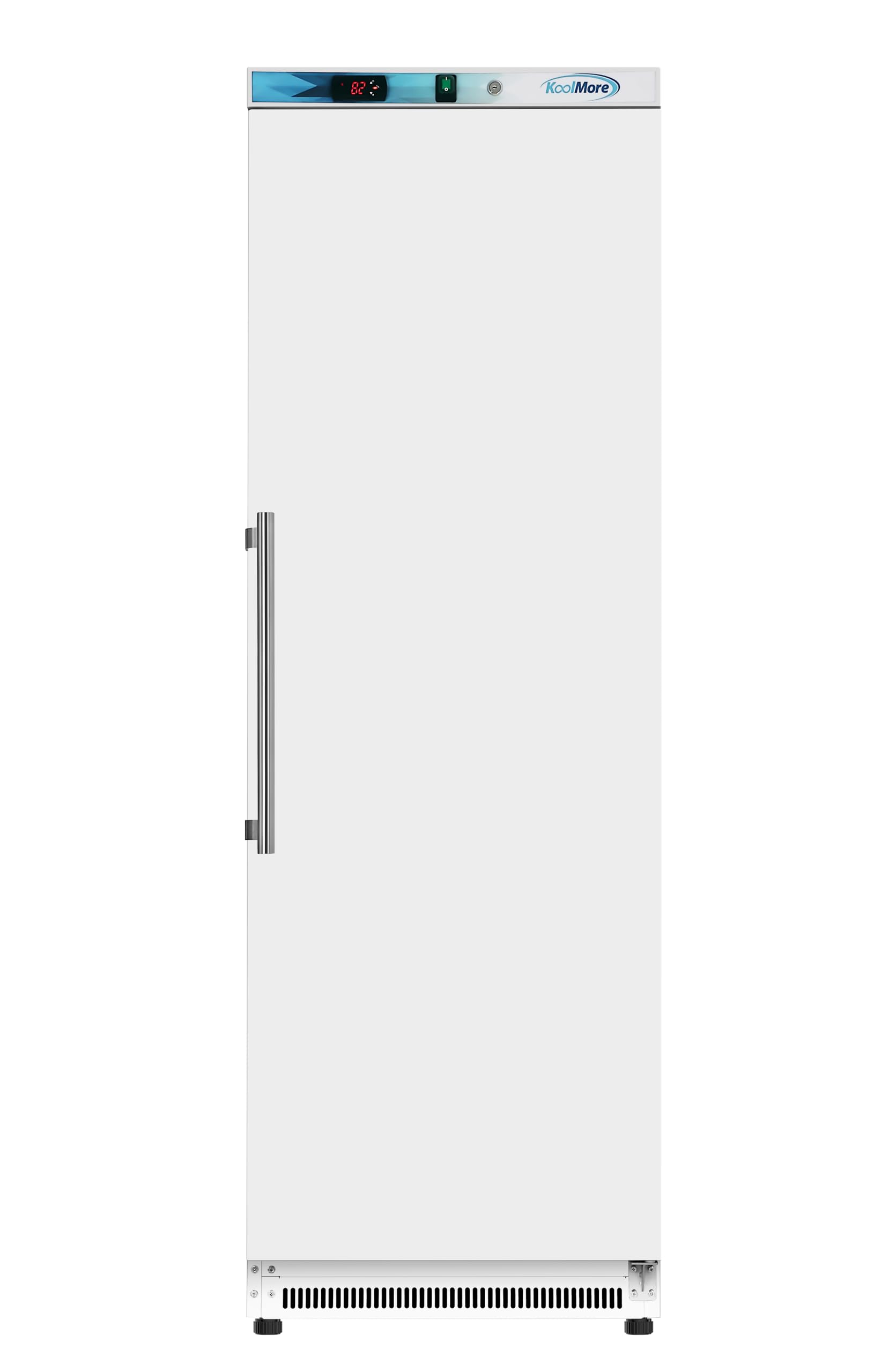 KoolMore 12 Cu. ft. Commercial Reach in Refrigerator with Solid Door, ETL Listed in White