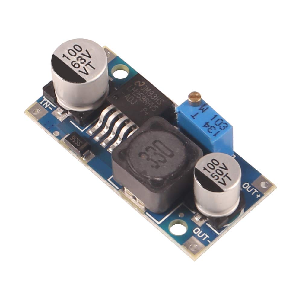 5Pcs Lm2596Hvs Dc Dc Step Down 48V Input Adjustable Buck Converter Power Module 3.2 40V Step Down Voltage Switching Regulator El